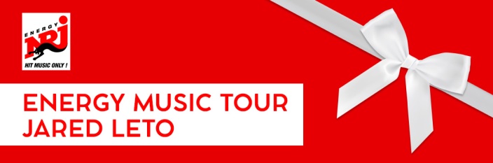 Постер акции Energy Music Tour | Jared Leto