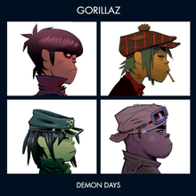 Обложка трека 'GORILLAZ - Demon Days'