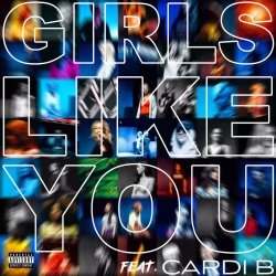 Обложка трека 'MAROON 5 & CARDI B - Girls Like You'