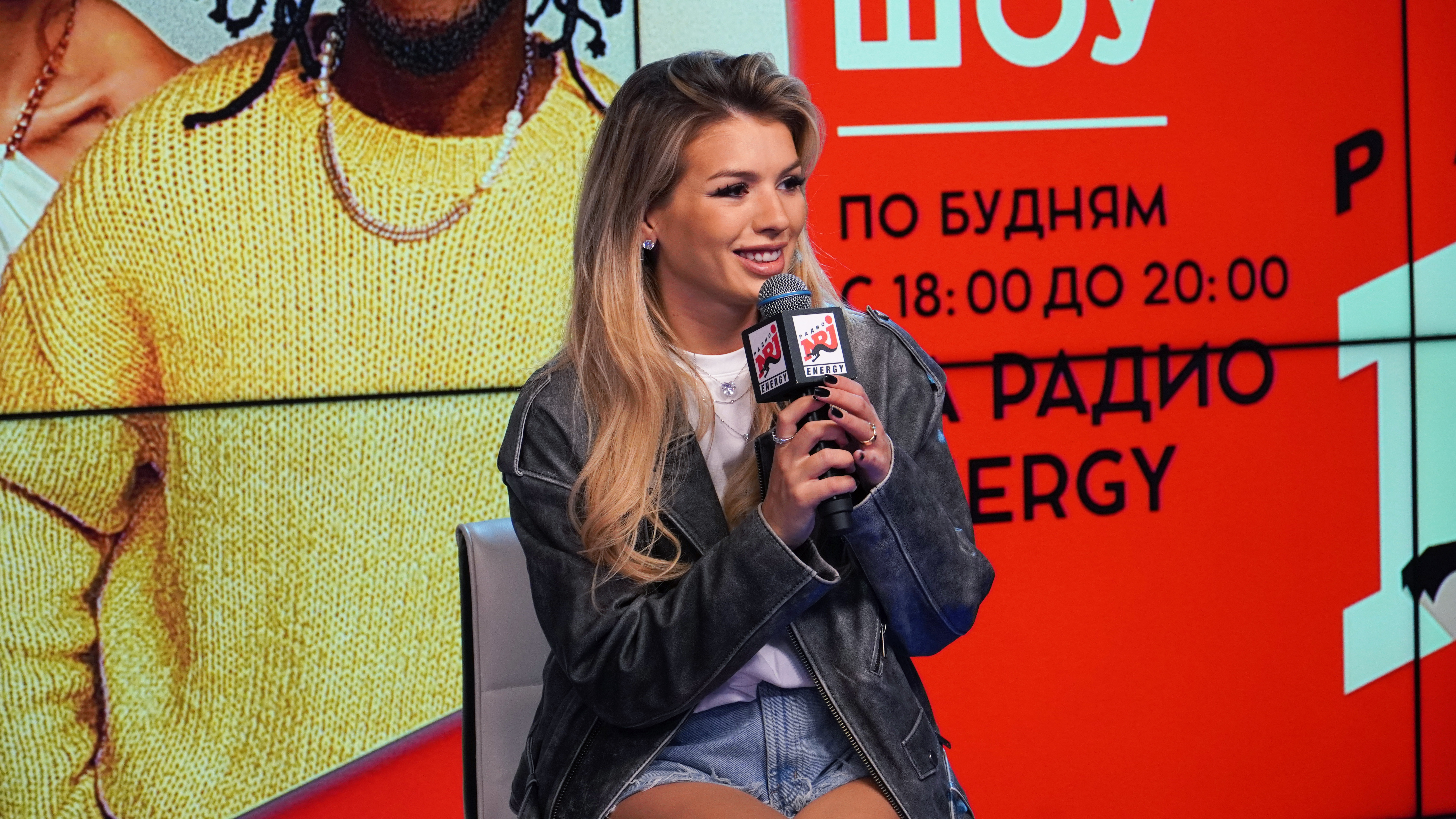 Перейти к фотоальбому "2023 - Люся Чеботина на Радио ENERGY"